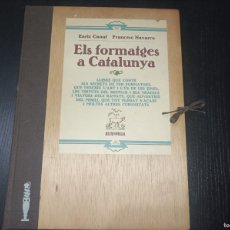 Libros de segunda mano: ELS FORMATGES A CATALUNYA, ENRIC CANUT I FRANCESC NAVARRO.1980. Lote 391459799