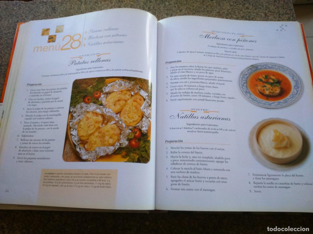 Libros de segunda mano: UN MENU PARA CADA DIA -- EDICIONES RUEDA 2008 -- - Foto 2