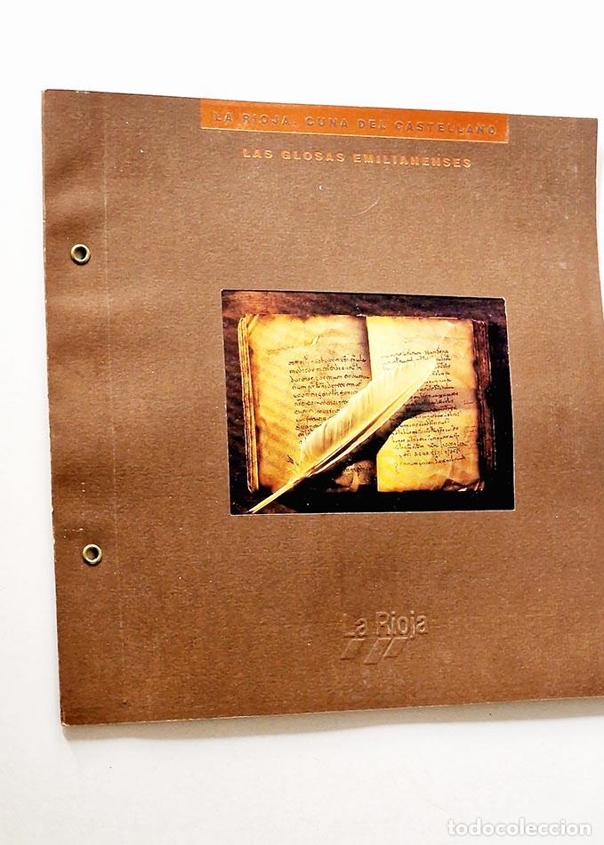 Libros de segunda mano: LAS GLOSAS EMILIANENSES. La Rioja, cradle of spaish. La Rioja, berceau de l'espagnole. -