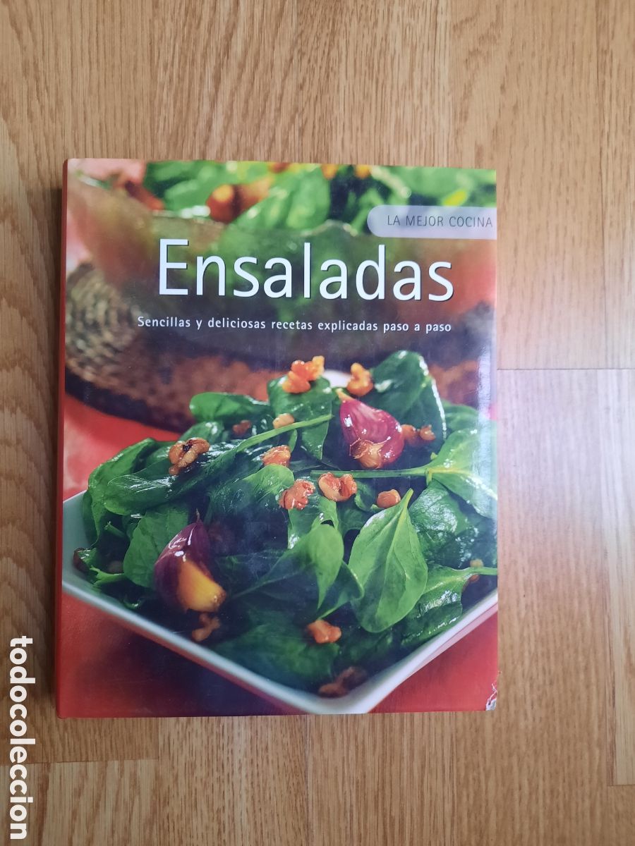 Second hand books: Ensaladas sencillas y deliciosas recetas explicadas paso a paso