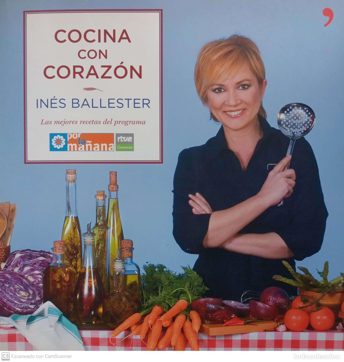 Libros de segunda mano: Cocina con coraz&oacute;n - In&eacute;s Ballester - Foto 1