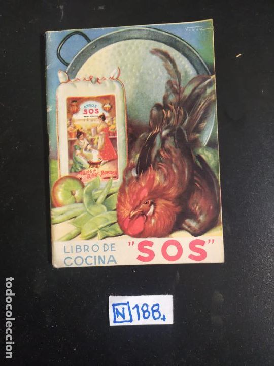 Libros de segunda mano: Libro de cocina SOS - Foto 1