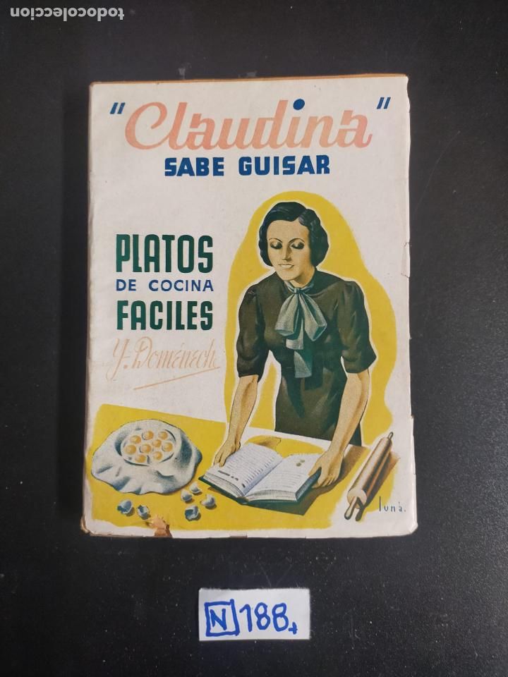 Libros de segunda mano: Claudina sabe guisar - Foto 1