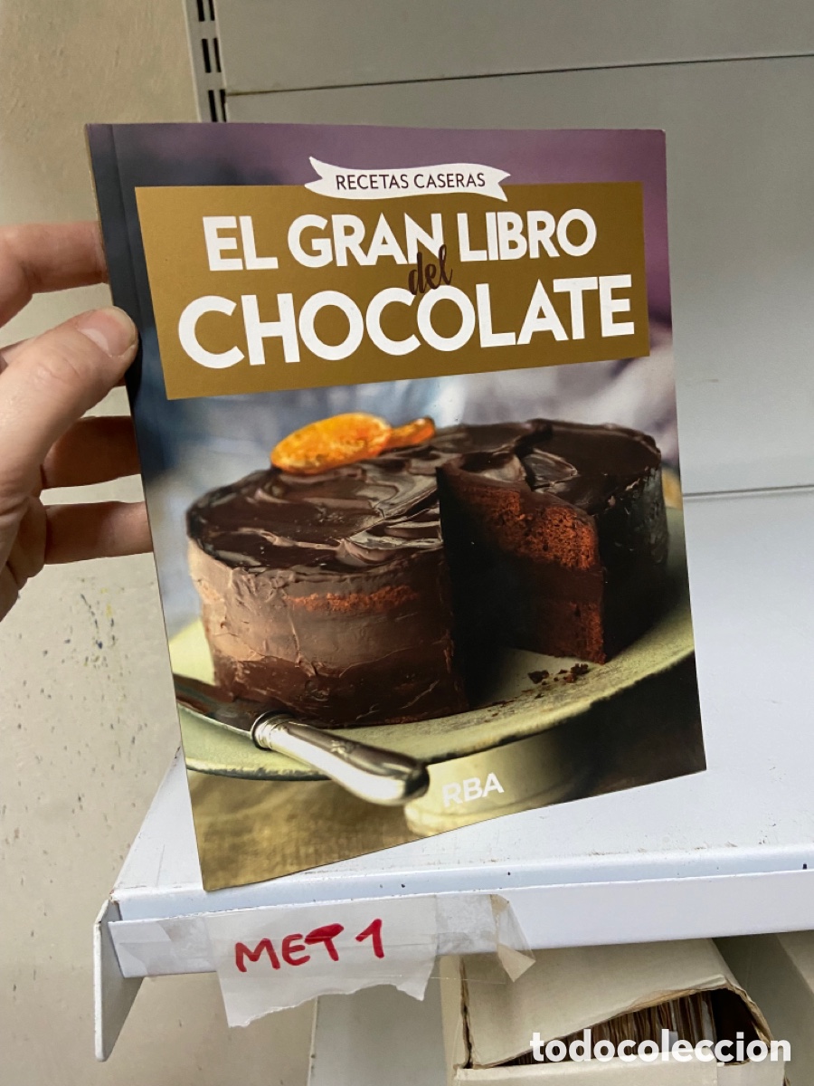 met1. recetas caseras el gran libro chocolate - Compra venta en  todocoleccion