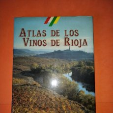 Libros de segunda mano: ATLAS DE LOS VINOS DE RIOJA. SERIE ESTUDIOS Nº 13 . 1988. GOBIERNO DE LA RIOJA