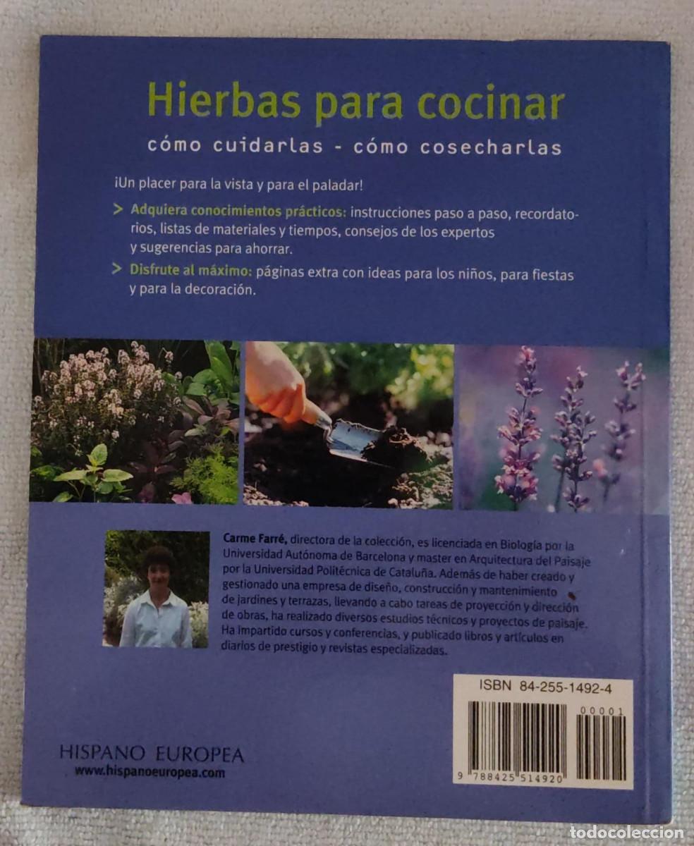Libros de segunda mano: HIERBAS PARA COCINAR. - Foto 3