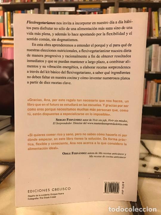 Libros de segunda mano: Flexivegetarianos. Ana Moreno. - Foto 2