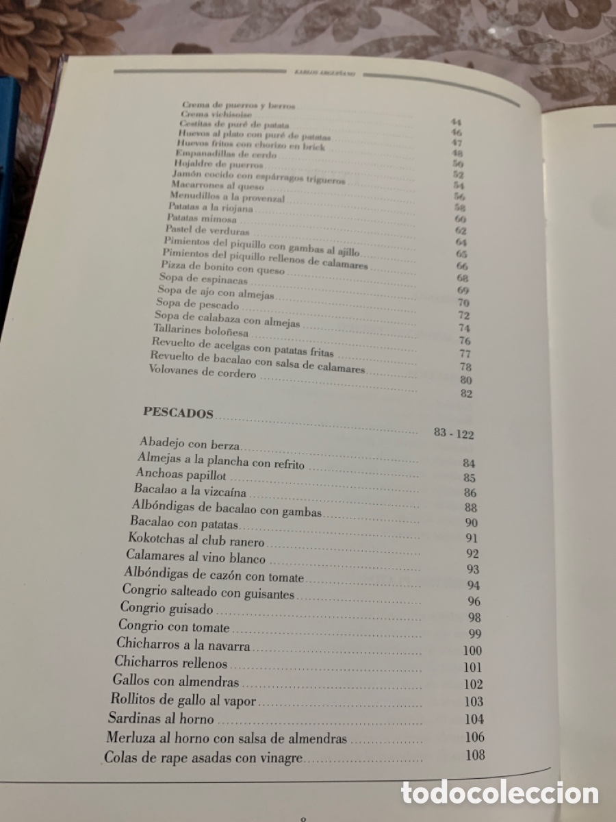 Libros de segunda mano: El men&uacute; de cada d&iacute;a. Karlos Argui&ntilde;ano. - Foto 8