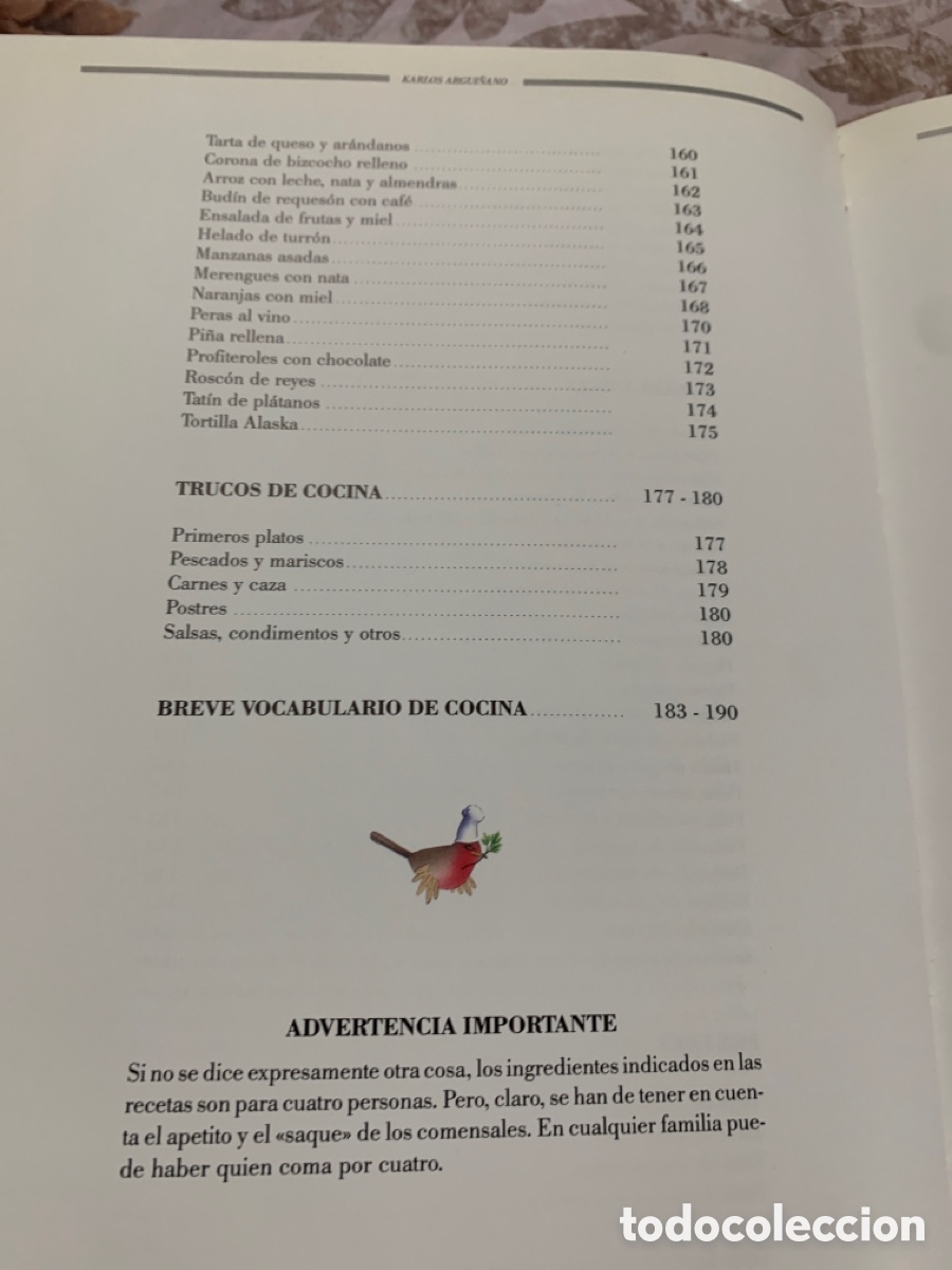 Libros de segunda mano: El men&uacute; de cada d&iacute;a. Karlos Argui&ntilde;ano. - Foto 10