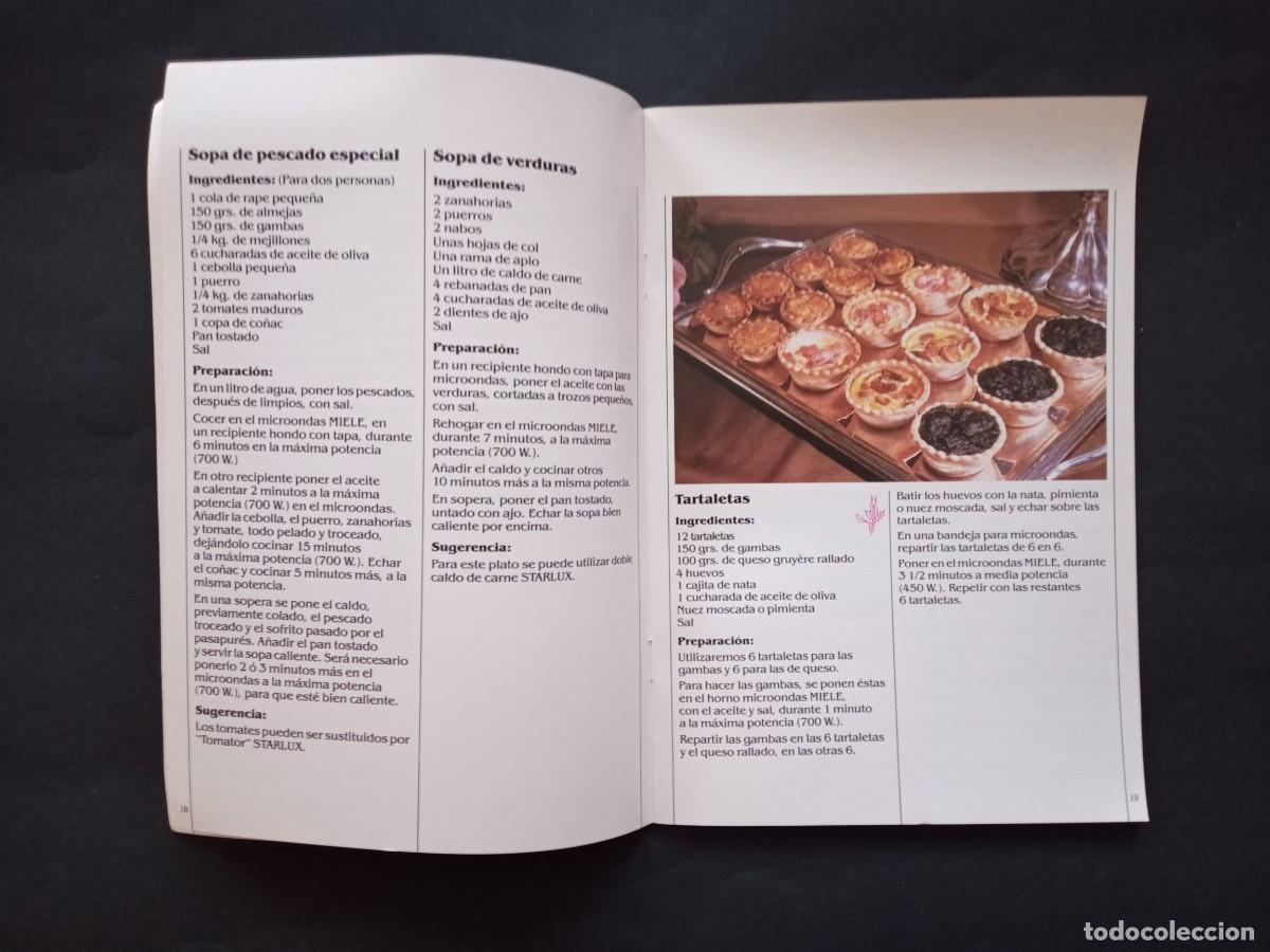 Libros de segunda mano: RECETARIO MICROONDAS M&Iacute;ELE. - Foto 7