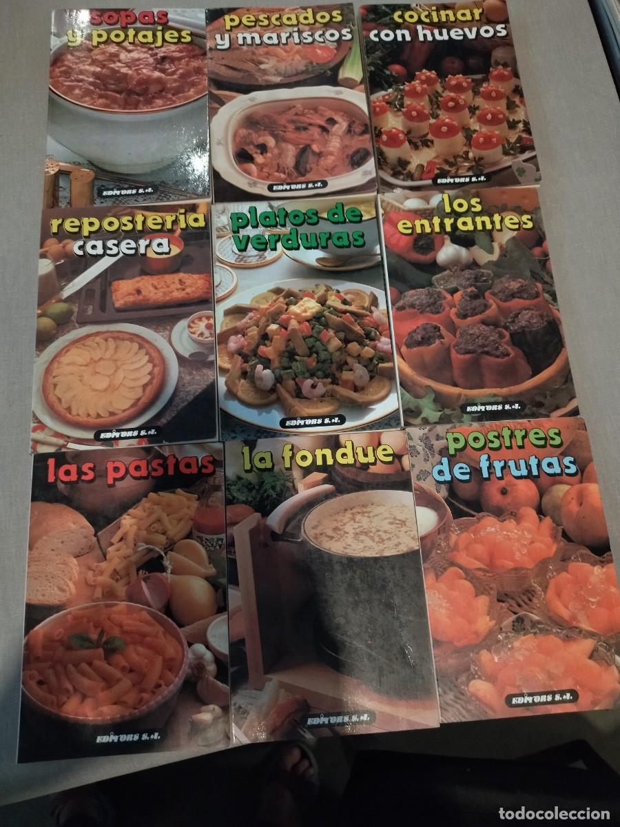Libros de segunda mano: Lote de 9 libros cocina casera - Foto 1