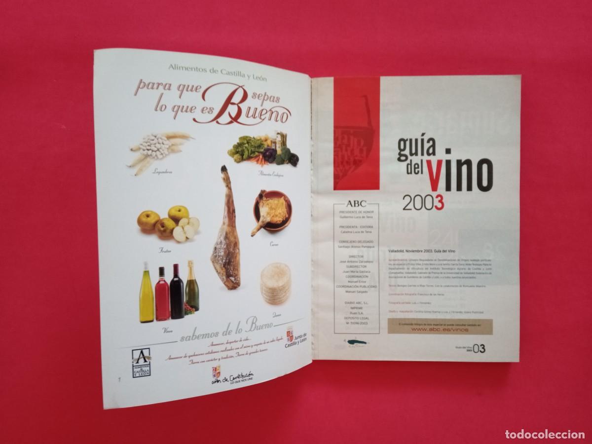 Libros de segunda mano: GU&Iacute;A DEL VINO 2003. ABC - Foto 4