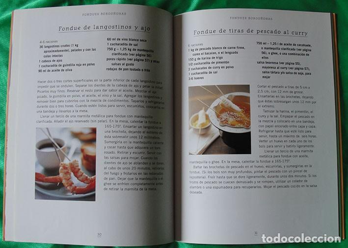 Libros de segunda mano: FONDUE - ROBERT CARMACK - LIBRO DE COCINA - - Foto 3