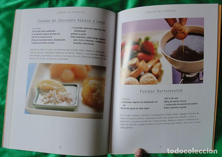 Libros de segunda mano: FONDUE - ROBERT CARMACK - LIBRO DE COCINA - - Foto 4