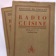 Libros de segunda mano: POMIANE EDOUARD - RADIO CUISINE: CONFÉRENCES GASTRONOMIQUES