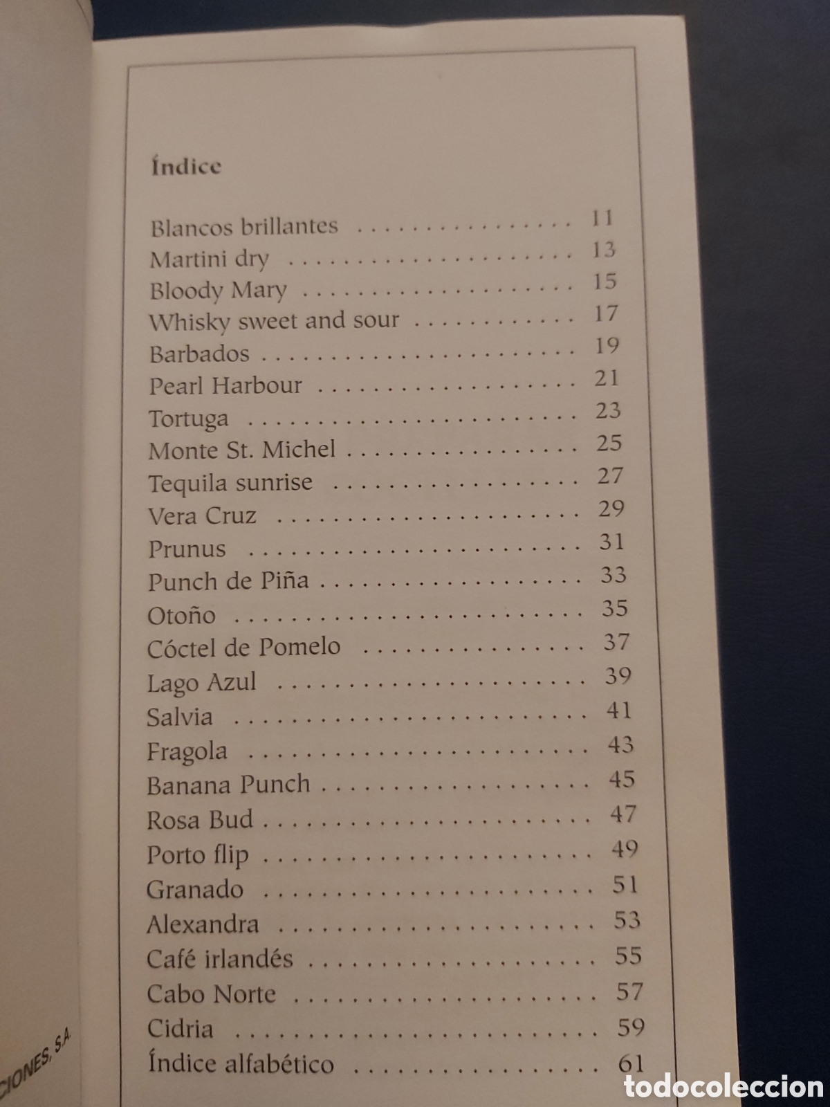 Libros de segunda mano: COMO PREPARAR LOS C&Oacute;CTELES # E. SERVILIBRO # 1996 - Foto 4