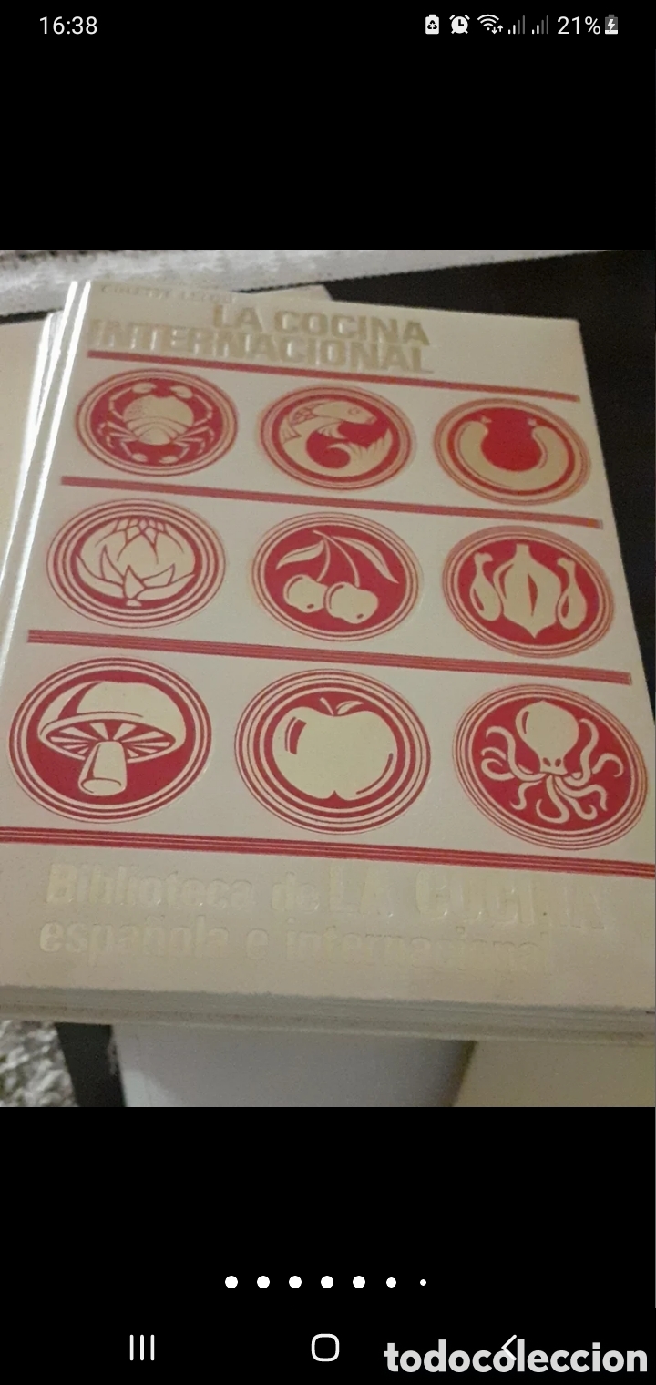 Libros de segunda mano: COCINA ESPA&Ntilde;OLA E INTERNACIONAL 4 tomos - Foto 2