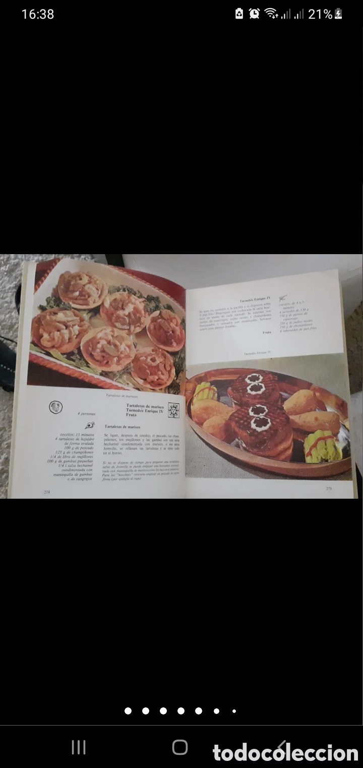 Libros de segunda mano: COCINA ESPA&Ntilde;OLA E INTERNACIONAL 4 tomos - Foto 3