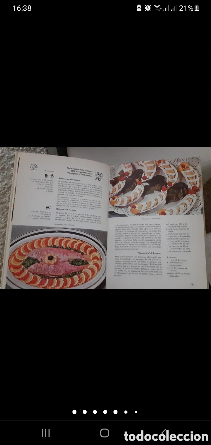 Libros de segunda mano: COCINA ESPA&Ntilde;OLA E INTERNACIONAL 4 tomos - Foto 5