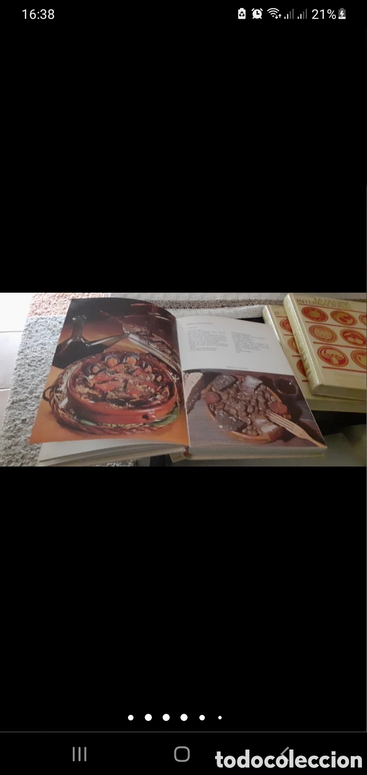 Libros de segunda mano: COCINA ESPA&Ntilde;OLA E INTERNACIONAL 4 tomos - Foto 7