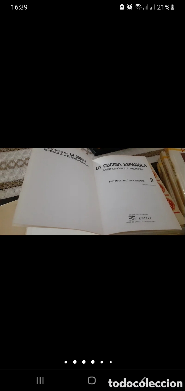 Libros de segunda mano: COCINA ESPA&Ntilde;OLA E INTERNACIONAL 4 tomos - Foto 10
