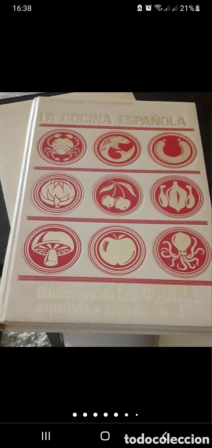 Libros de segunda mano: COCINA ESPA&Ntilde;OLA E INTERNACIONAL 4 tomos - Foto 1