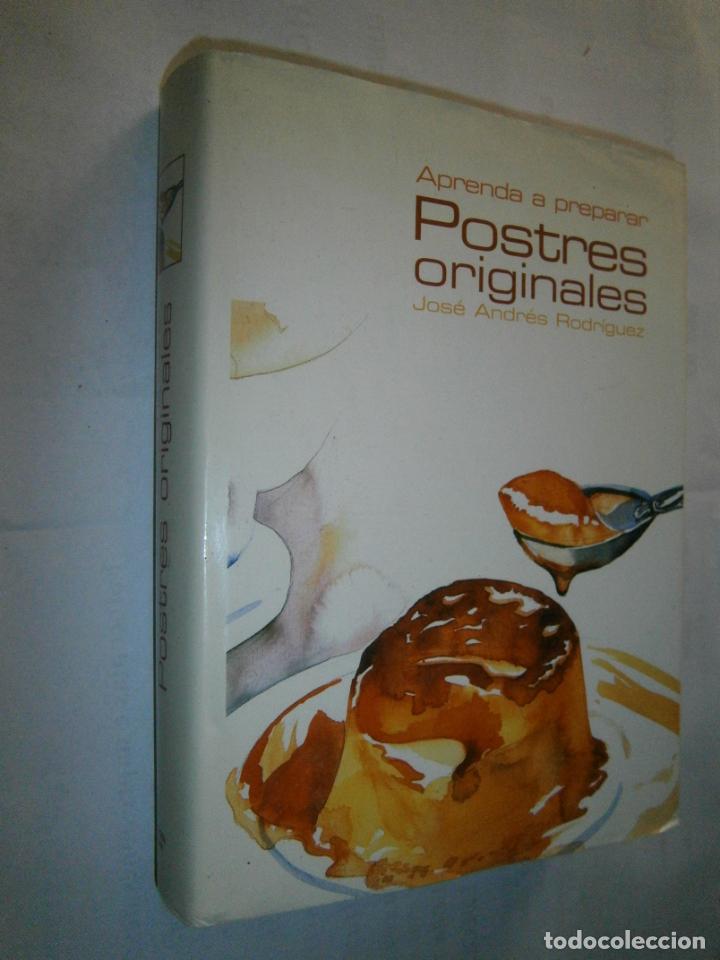 Libros de segunda mano: APRENDA A PREPARAR POSTRES ORIGINALES - CG10 - Foto 1