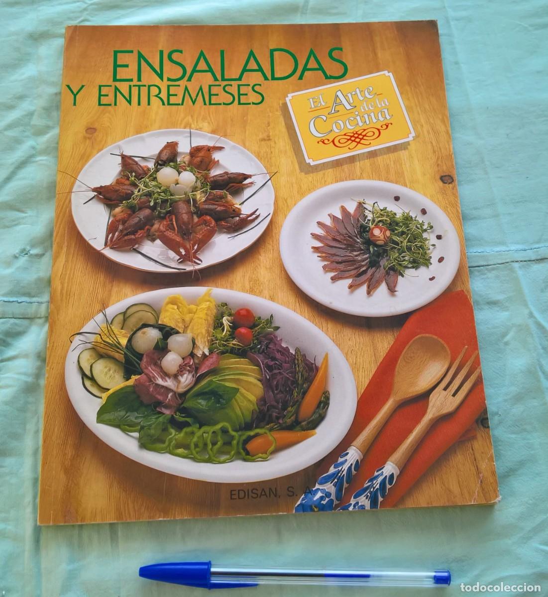 Libros de segunda mano: ENSALADAS Y ENTREMESES... EL ARTE DE LA COCINA