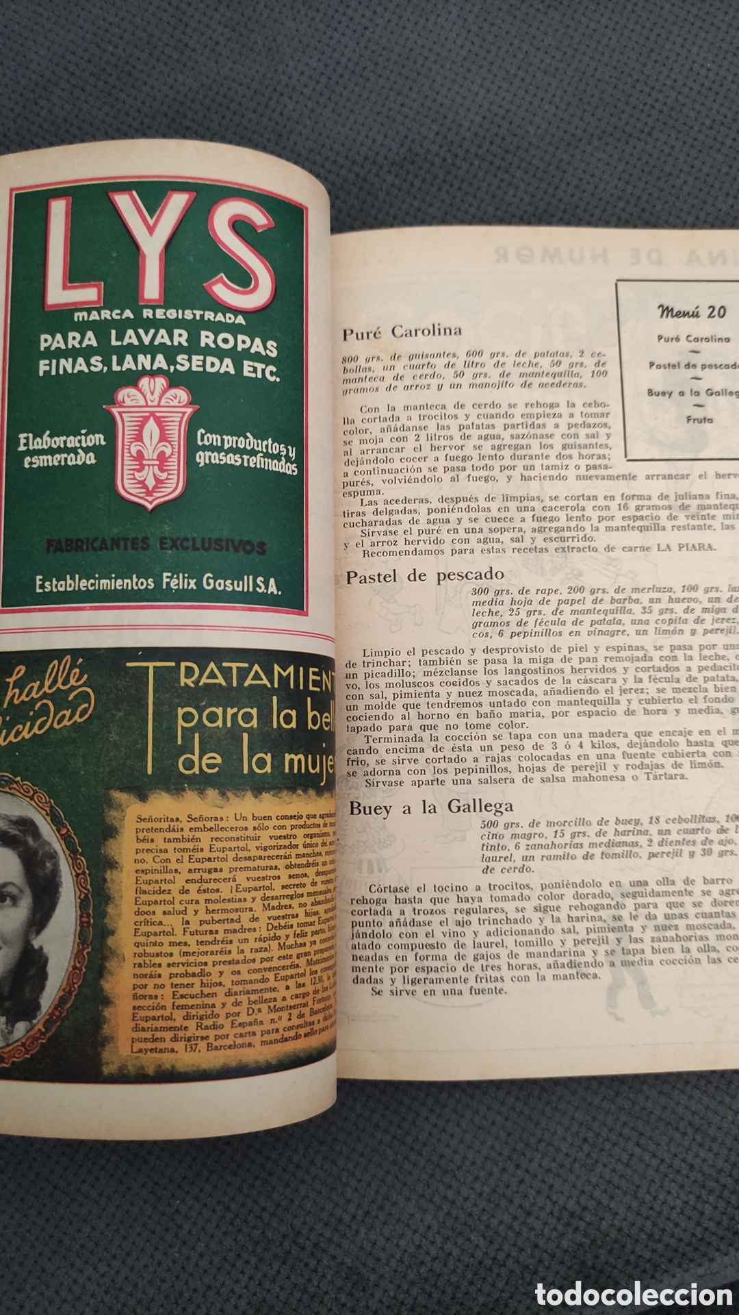 Libros de segunda mano: Libro comidas completas, variadas y econ&oacute;micas - Foto 3