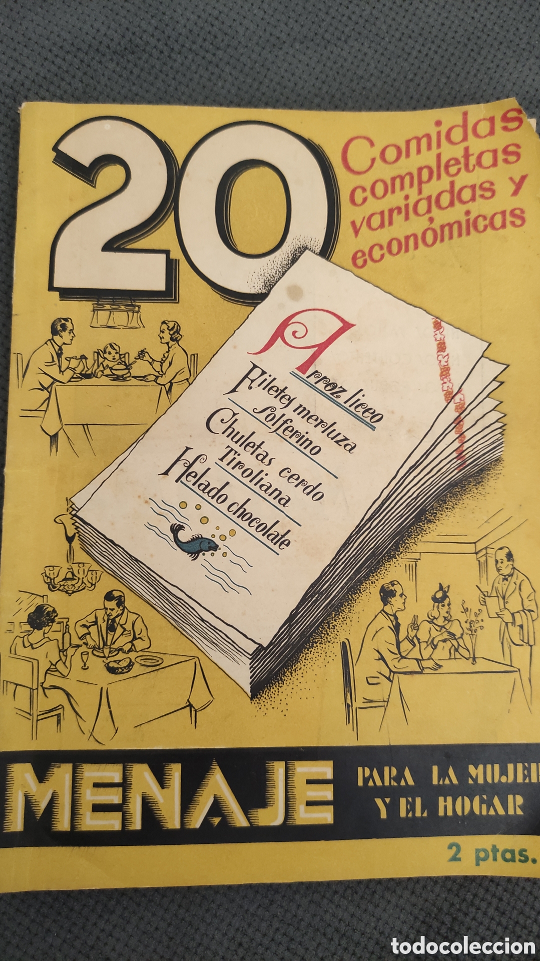 Libros de segunda mano: Libro comidas completas, variadas y econ&oacute;micas - Foto 1