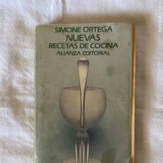 Libros de segunda mano: SIMONE ORTEGA NUEVAS RECETAS DE COCINA. ALIANZA EDITORIAL
