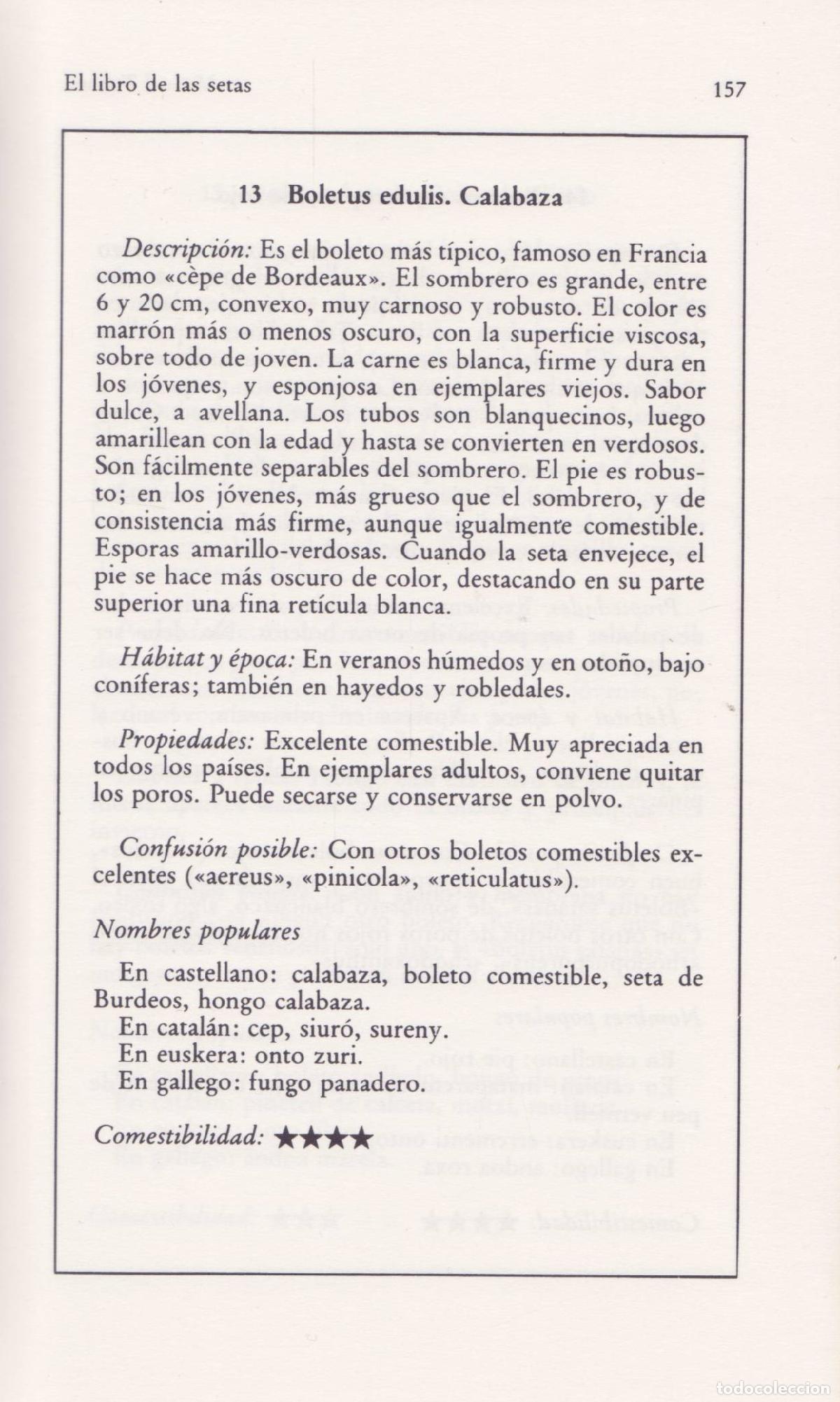 Libros de segunda mano: El libro de las setas - Toharia, Manuel - Foto 2