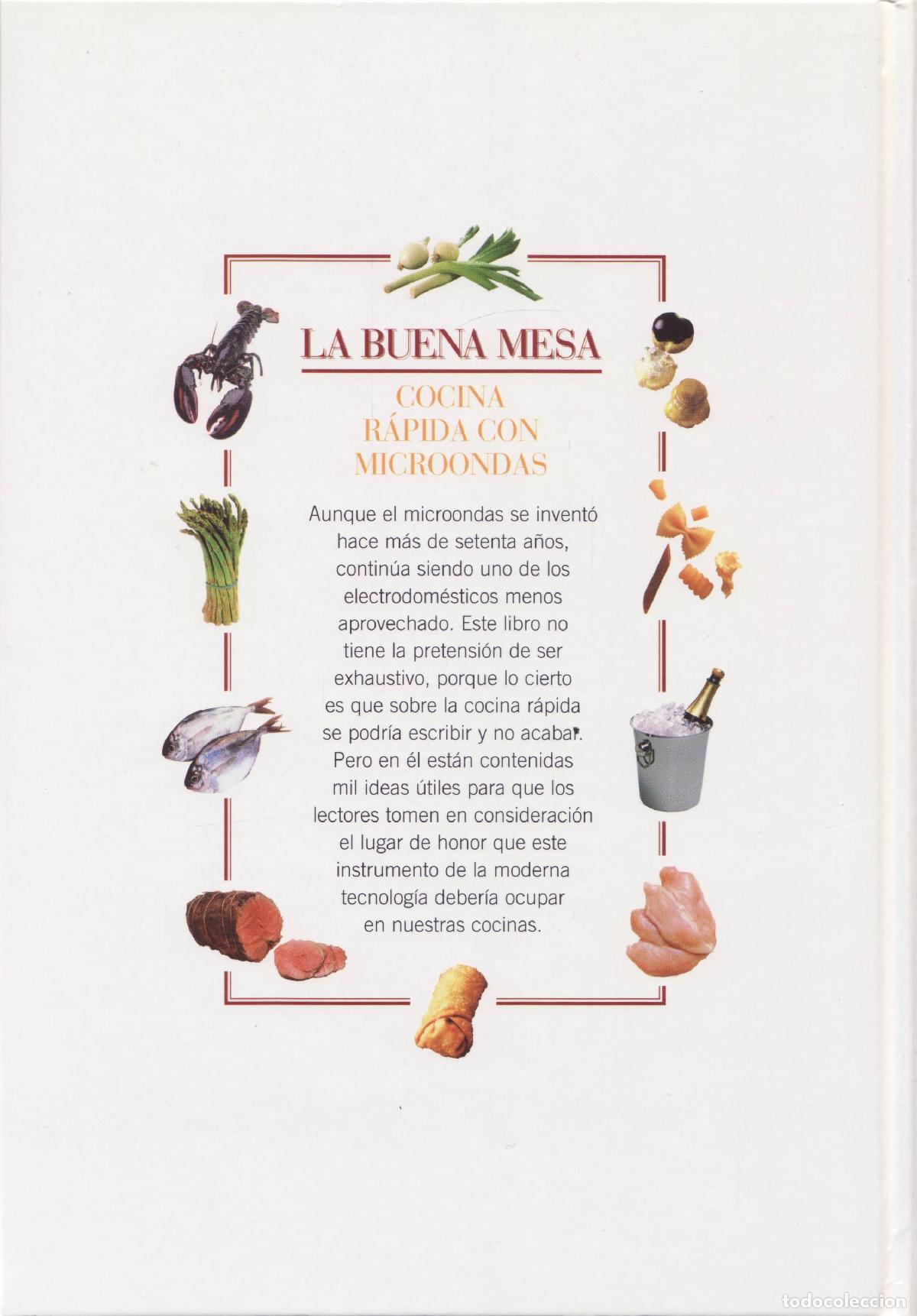 Libros de segunda mano: Cocina rapida con microondas - Foto 3