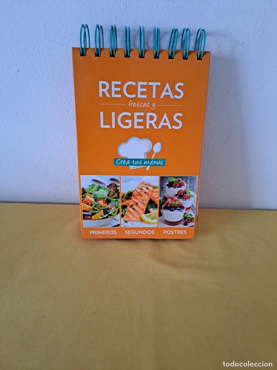 Libros de segunda mano: RECETAS FRESCAS Y LIGERAS - CREA TUS MENUS: 30 PRIMEROS, 30 SEGUNDOS Y 30 POSTRES