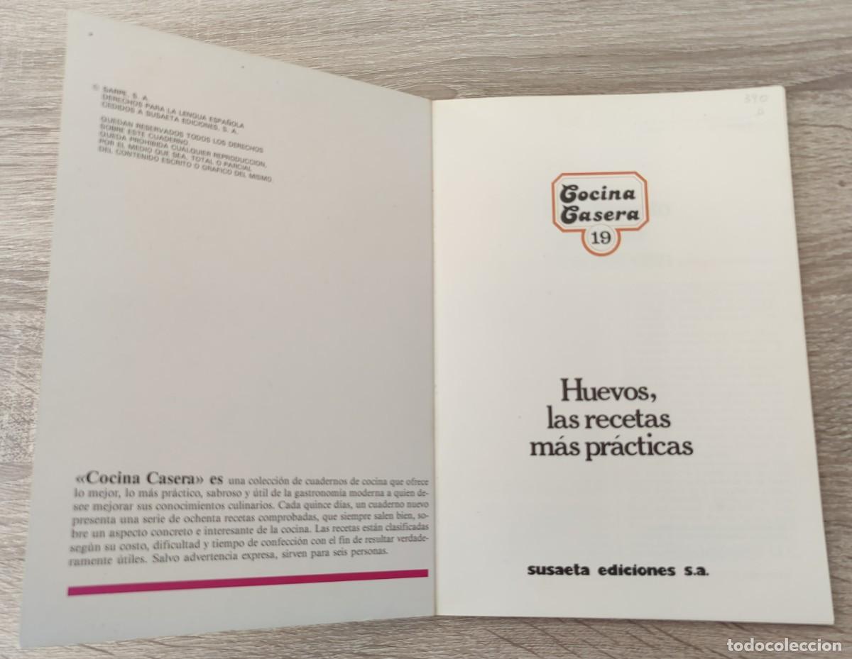Libros de segunda mano: Libro Cocina Casera - Foto 2