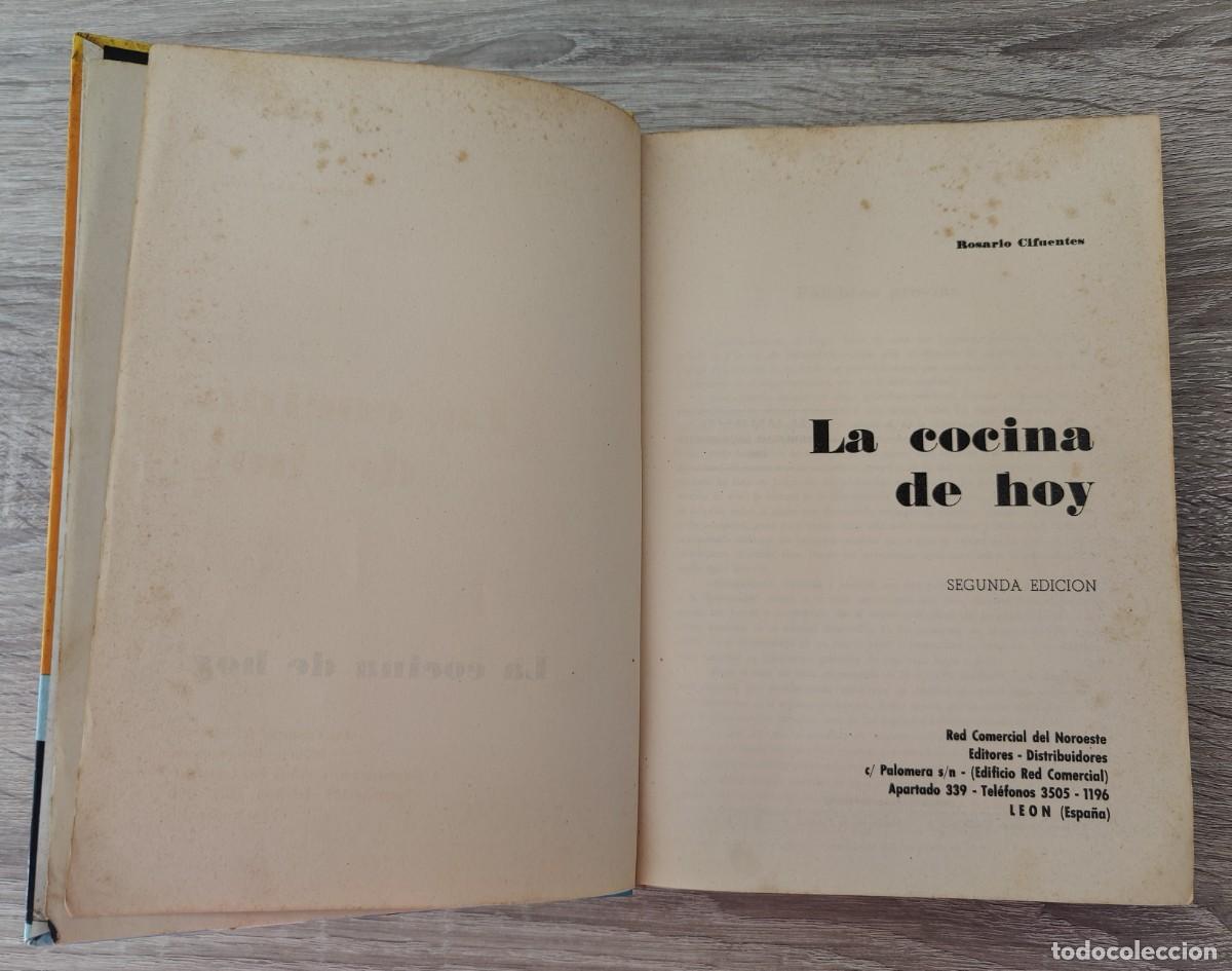 Libros de segunda mano: Libro La Cocina de Hoy. - Foto 3