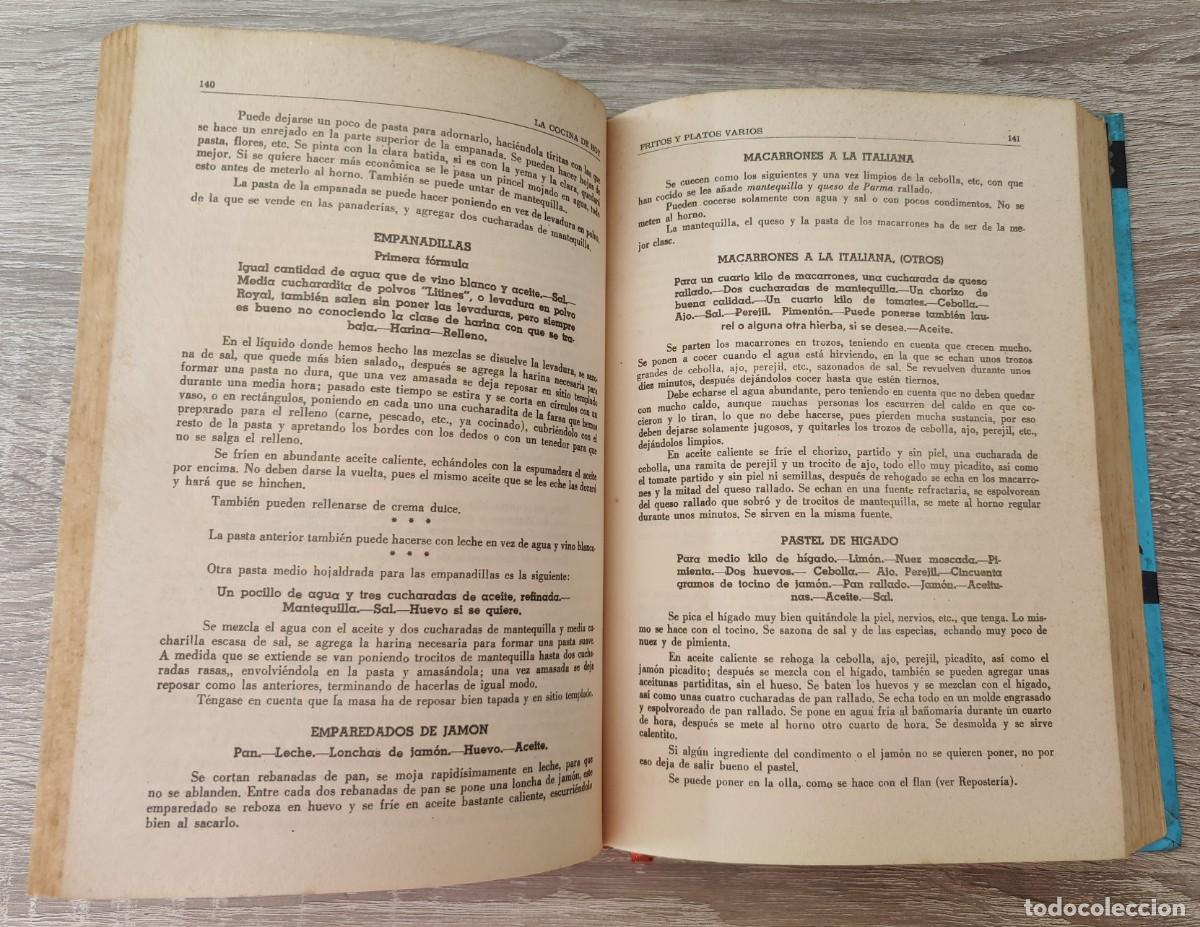 Libros de segunda mano: Libro La Cocina de Hoy. - Foto 8