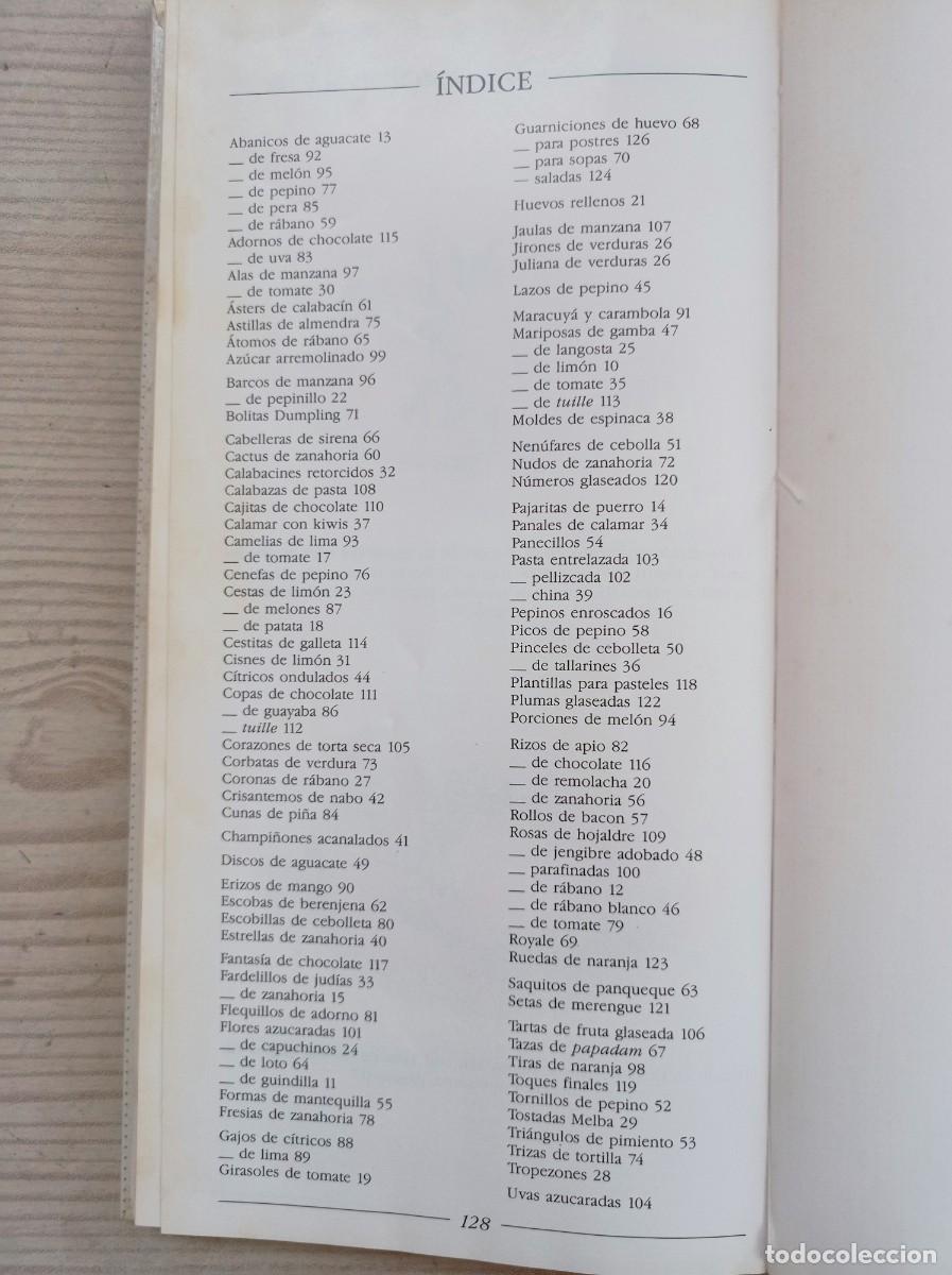 Libros de segunda mano: Cocina Creativa - Guarniciones - 1995 - Ediciones Elfos - Foto 5