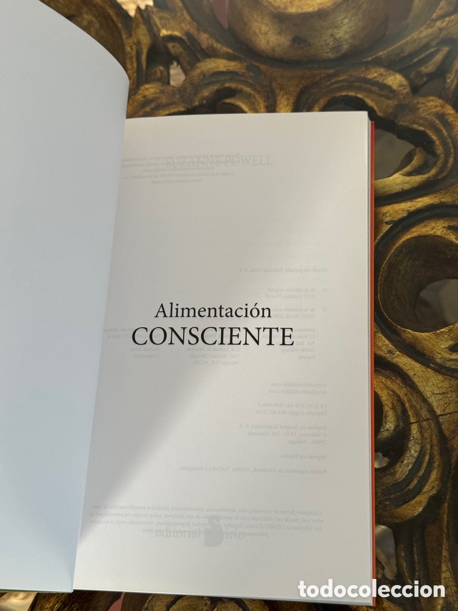 Libros de segunda mano: Alimentaci&oacute;n consciente Suzanne Powell - Foto 2