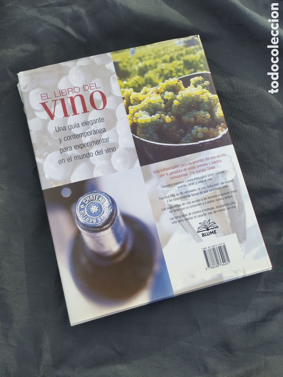 Libros de segunda mano: El libro del vino. Joanna Sim&oacute;n. - Foto 3