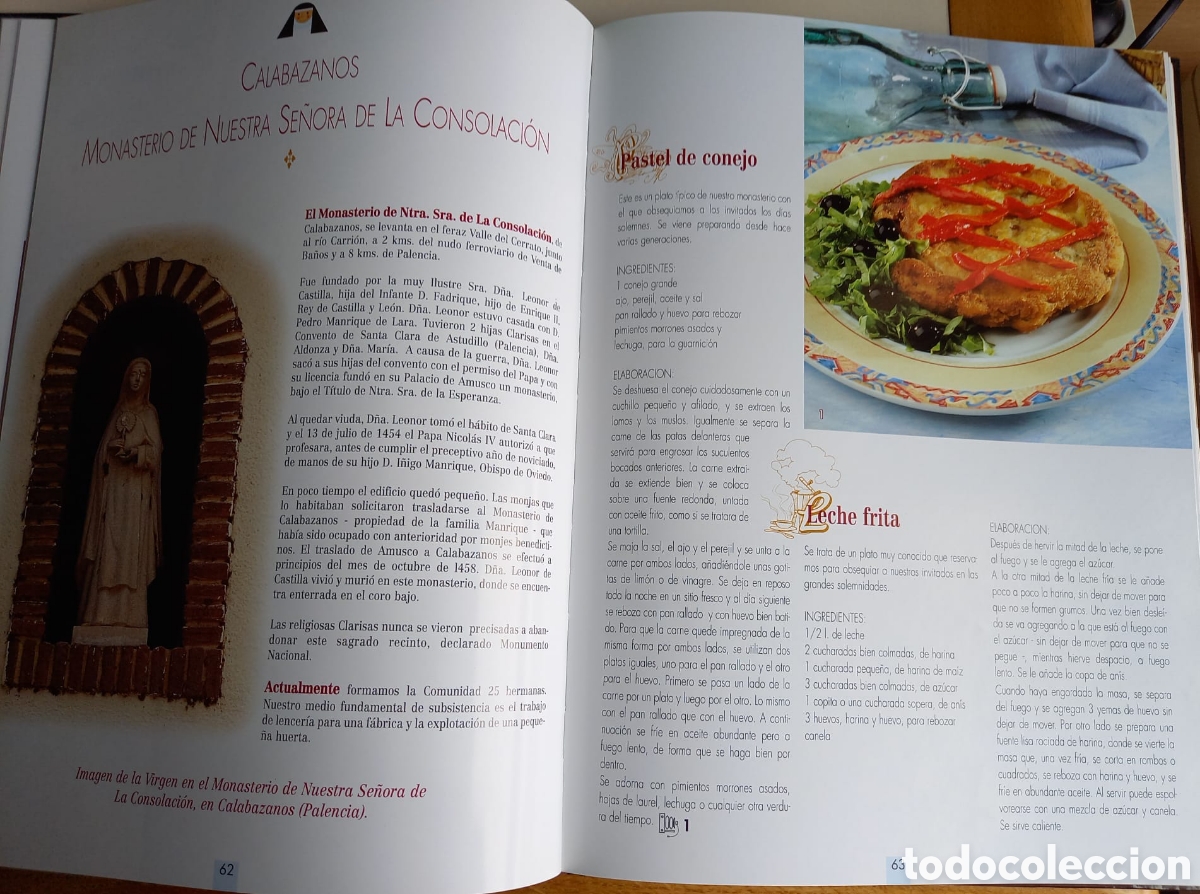 Libros de segunda mano: Libro de recetas &rdquo;Cocina monacal&rdquo; - Foto 3