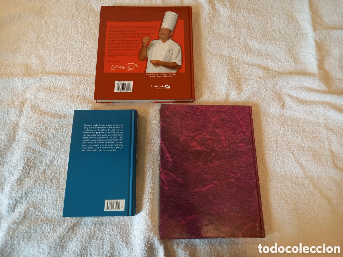 Libros de segunda mano: Libros de cocina Karlos Argui&ntilde;ano - Foto 2