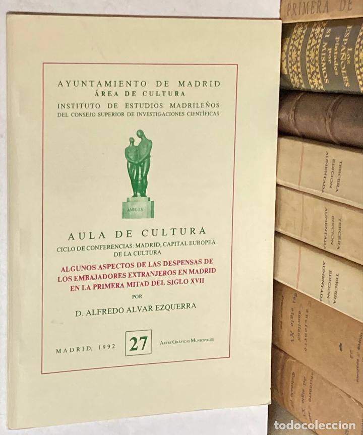 Second hand books: ASPECTOS DE LAS DESPENSAS DE LOS EMBAJADORES EXTRANJEROS SIGLO XVII MADRID - GASTRONOM&Iacute;A CONFERENCIA