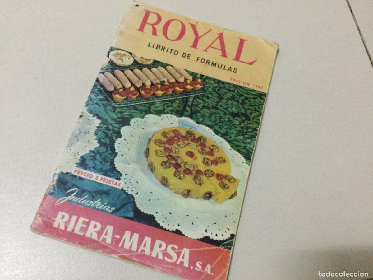 Libros de segunda mano: ROYAL. Librito de f&oacute;rmulas. Edici&oacute;n 1961 - Foto 1