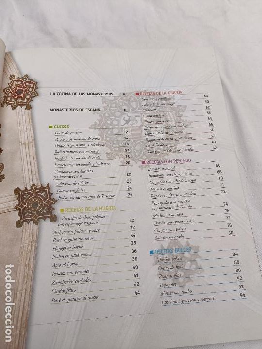 Libros de segunda mano: LA COCINA DE LOS MONASTERIOS. LIBRO DE COCINA - Foto 2