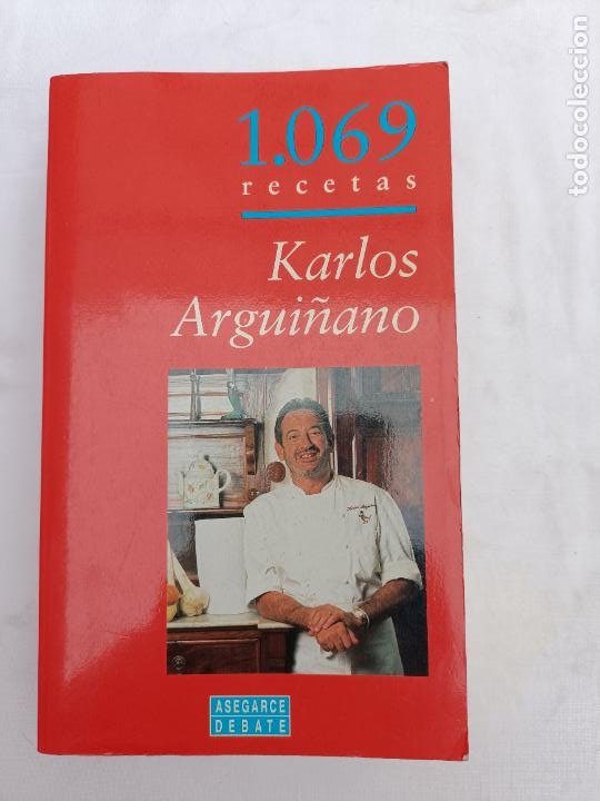 1069 RECETAS, KARLOS ARGUIÑANO. LIBRO DE COCINA
