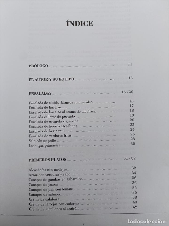 Libros de segunda mano: KARLOS ARGUI&Ntilde;ANO, EL MENU DE CADA DIA. LIBRO DE COCINA - Foto 2