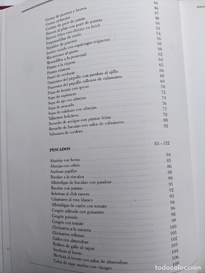 Libros de segunda mano: KARLOS ARGUI&Ntilde;ANO, EL MENU DE CADA DIA. LIBRO DE COCINA - Foto 3