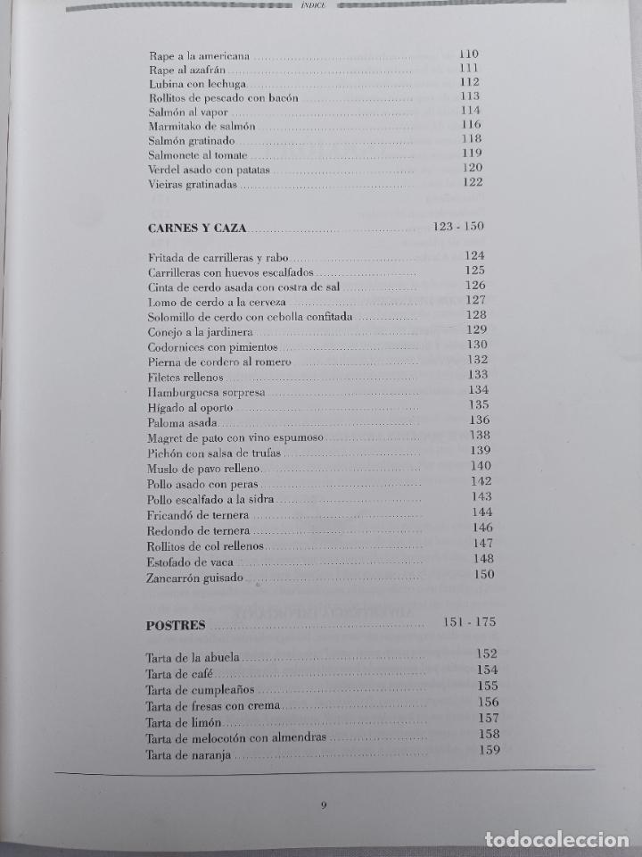 Libros de segunda mano: KARLOS ARGUI&Ntilde;ANO, EL MENU DE CADA DIA. LIBRO DE COCINA - Foto 4