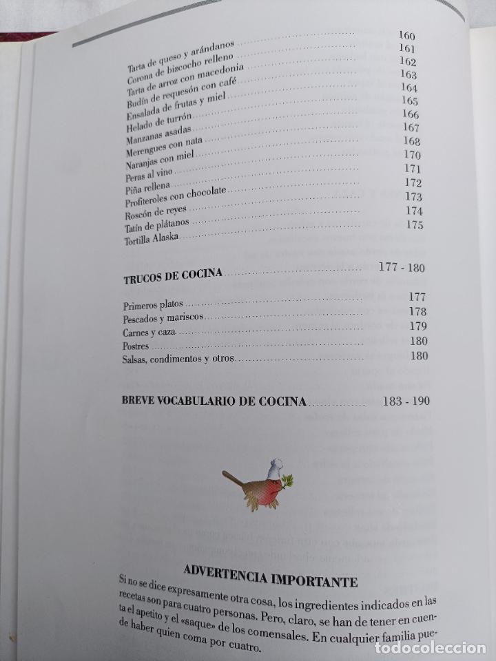 Libros de segunda mano: KARLOS ARGUI&Ntilde;ANO, EL MENU DE CADA DIA. LIBRO DE COCINA - Foto 5